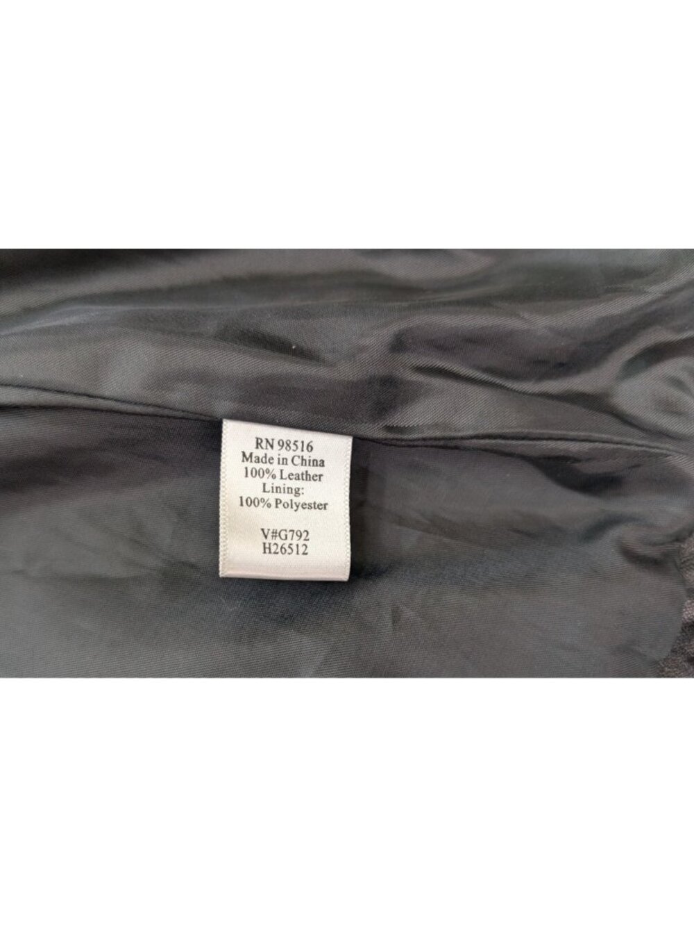 Coldwater Creek Women's Leather Jacket Coat Size M Black - Picture 9 of 11